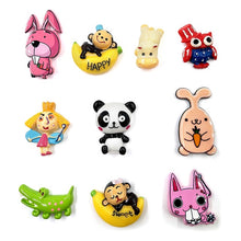 10pcs Resin Craft fridge magnets creative cartoon souvenir refrigerators magnetic Message Sticker home decor kitchen accessories