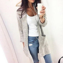 2017 Autumn Winter Fashion Women Long Sleeve loose knitting cardigan sweater Women Knitted Female Cardigan pull femme