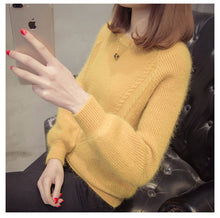 2018 Autumn Winter Women Long Sleeve Loose Pullovers Sweaters Jumper Knitwear Outerwear Korean Women O neck Warm Sweaters Tops