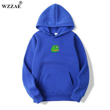 2018 Men/Women Sad Frog Print Sportswear Hoodies Male Hip Hop Fleece Long Sleeve Hoodie Slim Fit Sweatshirt Hoodies for Men