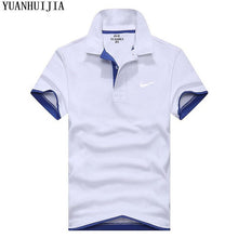 2018 Men's Polo ShirtJUST DO IT For Men Desiger Polos Men Cotton Short Sleeve shirt Clothes jerseys golftennis Plus Size S- XXXL