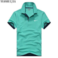 2018 Men's Polo ShirtJUST DO IT For Men Desiger Polos Men Cotton Short Sleeve shirt Clothes jerseys golftennis Plus Size S- XXXL
