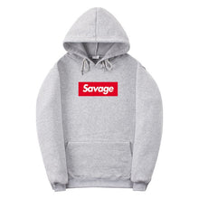2018 brand cotton Savage Street men's hot stamping men's hoodie hip hop sweatshirt