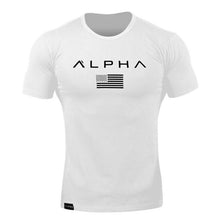 2018 hombres ejército militar camiseta 2017 hombres estrella suelta algodón camiseta cuello redondo Alpha América tamaño manga corta Camisetas