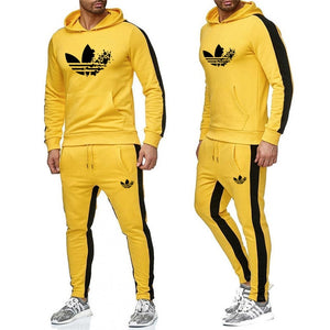 2019 Spring Autumn Men Tracksuits Outwear Hoodies Sportwear Sets Male Sweatshirts Men Set Clothing