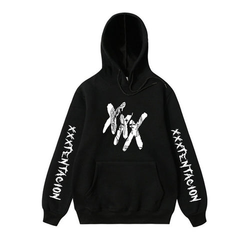 2019 XXXTentacion Hoodies Men/Women Casual Pullover Streetwear Sweatshirt Sudadera Hombre Harajuku Male Hood Crewneck 3XL