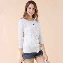 BELIARST Women New Autumn And Winter Female Pure Cashmere Sweater Knitted Cardigan Jacket Retro Twisted Flower Long Sleeve