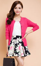 BELIARST Women New Autumn And Winter Female Pure Cashmere Sweater Knitted Cardigan Jacket Retro Twisted Flower Long Sleeve