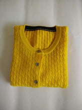 BELIARST Women New Autumn And Winter Female Pure Cashmere Sweater Knitted Cardigan Jacket Retro Twisted Flower Long Sleeve