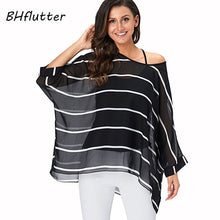 BHflutter Women Blouses Plus Size 2019 New Style Batwing Casual Summer Blouse Shirt Woman Boho Chiffon Shirts Tops Chemise Femme