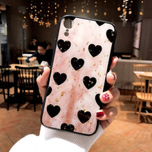 Bling Glitter Marble Phone Case For iPhone X XS Max XR Luxury Gold Foil Silicon Back Cover For iPhone 7 8 6 S 6S Plus Case Coque