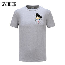 Bola de Dragón T camisa de los hombres de verano de Dragon Ball Z super goku Slim Cosplay 3D camisetas vegeta Camiseta Hombre