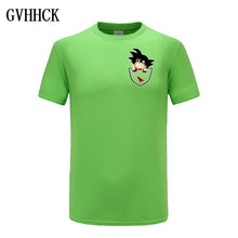 Bola de Dragón T camisa de los hombres de verano de Dragon Ball Z super goku Slim Cosplay 3D camisetas vegeta Camiseta Hombre
