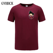 Bola de Dragón T camisa de los hombres de verano de Dragon Ball Z super goku Slim Cosplay 3D camisetas vegeta Camiseta Hombre