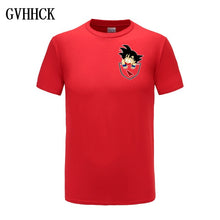 Bola de Dragón T camisa de los hombres de verano de Dragon Ball Z super goku Slim Cosplay 3D camisetas vegeta Camiseta Hombre