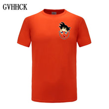 Bola de Dragón T camisa de los hombres de verano de Dragon Ball Z super goku Slim Cosplay 3D camisetas vegeta Camiseta Hombre