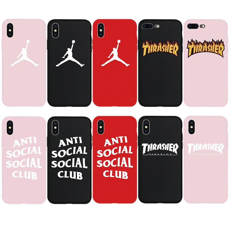 Brand NEW Cool Hyper Street Culture Soft Case for iPhone 6 6s 6Plus 6sPlus 7 7Plus 8 8Plus X Xs Max XR 5 5s SE Phone Cover Shell