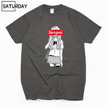 Camiseta de algodón con estampado negro para hombre, camiseta de Manga larga, Camiseta de algodón, camiseta Unisex Harajuku