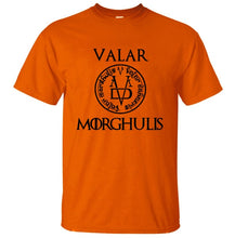 Camiseta de verano 2019 hombres Valar Morghulis todos los hombres deben morir Valyrian Juego de tronos camisetas Casual 100% algodón hombres tops camisetas