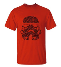 Camiseta para hombre 2019 verano moda Star Wars Yoda/Darth Vader Streetwear camiseta Casual para Hombre Camisetas máscaras cercanas Hip Hop Tops Tee