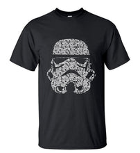 Camiseta para hombre 2019 verano moda Star Wars Yoda/Darth Vader Streetwear camiseta Casual para Hombre Camisetas máscaras cercanas Hip Hop Tops Tee