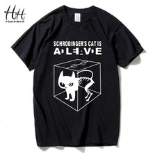 Camisetas divertidas HanHent hombres verano moda Luna impresión camiseta Casual manga corta cuello redondo Camiseta algodón Top camisetas Dropshipping 2018