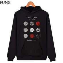 FUNG twenty one pilots Hoodie new fashion 2018 autumn new without zipper hoodie sweatshirt long sleeve DM-06