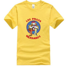 HIPFANDI de la moda de LOS hombres de malas 2019 "LOS POLLOS Hermanos" Camiseta pollo Hermanos manga corta Hipster Venta caliente Tops