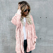 Harajuku Long Cardigan Women 2019 Spring Fashion Hooded Knit Sweater Women Jumper Outerwear Warm Fur Coat Pull Femme Hiver