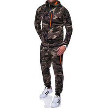 IceLion 2019 Spring Camouflage Hoodies Men Zipper Cardigan Hooded Sweatshirts Fashion Print Sportswear Men's Slim Fit Tracksuit