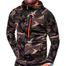 IceLion 2019 Spring Camouflage Hoodies Men Zipper Cardigan Hooded Sweatshirts Fashion Print Sportswear Men's Slim Fit Tracksuit