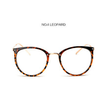 Oversized Cat Eye Glasses Frame Clear Lens Glasses