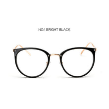 Oversized Cat Eye Glasses Frame Clear Lens Glasses