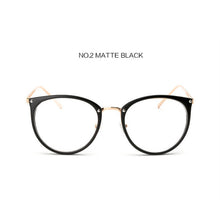Oversized Cat Eye Glasses Frame Clear Lens Glasses