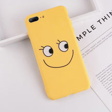 Lovebay Téléphone Cas Pour iPhone 6 6 s 7 8 Plus X XR XS Max Mignon Lettre de Bande Dessinée Cerfs Smiley visage Doux TPU Pour iPhone 5 5S SE Couverture