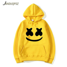 Marshmello Smiley Face Hoodies Men Hip Hop Fashion Streetwear Hoodie SweatshirtS M-3XL Hoodied Man Tops Brand Clothes