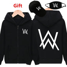 Mask& Cap as Gifts Alan Walker warm pullover hoodies luminous glowing in dark sweatshirt hip hop hooded jacket coat tracksuits