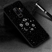 Matte Przypadku Telefon Dla Samsung Galaxy S9 J3 J5 2017 A3 A5 A7 J7 2016 A8 2018 J2 Pro Uwaga 8 S6 S7 S8 Plus Krawędzi Wzór Okładka Shell