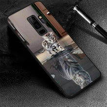 Matte Przypadku Telefon Dla Samsung Galaxy S9 J3 J5 2017 A3 A5 A7 J7 2016 A8 2018 J2 Pro Uwaga 8 S6 S7 S8 Plus Krawędzi Wzór Okładka Shell