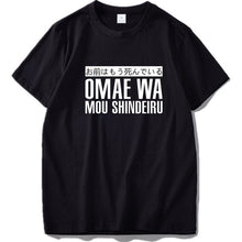 Nada es Real T camisa Harajuku japonés divertido Tops de algodón carta impresión Camiseta de algodón transpirable Hipster camiseta de la nave de la gota