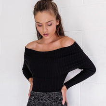 Off Shoulder Knitted Sweater Women 2016 Winter Slim Oversized Sweaters And Pullovers Autumn Pink Jumper Pull Femme A16223