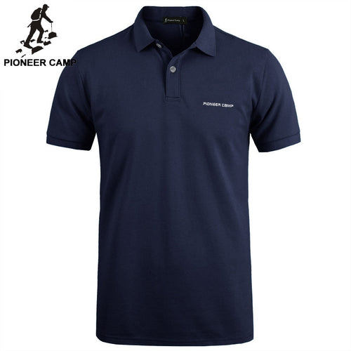 Polo clásico transpirable de Color sólido para hombre, ropa de marca, Polo recreativo de manga corta para hombre 409010