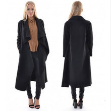 R&H 2018 New Trench Women Clothes Autumn Casual Turn-Down Collar Long Sleeve Trench Elegant Fashion Open Stitch Trench R&H-8299