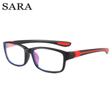 SARA Anti Blue Light Reading Glasses Women Men Clear Eyeglasses Eyewear Frame Computer Eye Glasses Classic Square Clear Lens