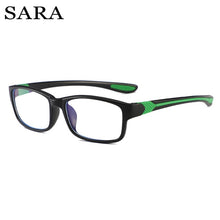 SARA Anti Blue Light Reading Glasses Women Men Clear Eyeglasses Eyewear Frame Computer Eye Glasses Classic Square Clear Lens