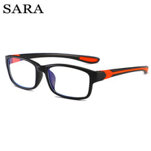 SARA Anti Blue Light Reading Glasses Women Men Clear Eyeglasses Eyewear Frame Computer Eye Glasses Classic Square Clear Lens