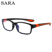 SARA Anti Blue Light Reading Glasses Women Men Clear Eyeglasses Eyewear Frame Computer Eye Glasses Classic Square Clear Lens