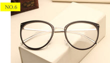 UVLAIK Fashion Optical Glasses Transparent Lens Myopia Eyeglasses
