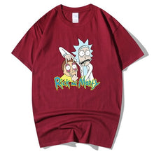 Verano 100% algodón Rick y Morty camisetas hombres pollo hermanos Sitcoms Hombre Camisetas manga corta cuello redondo camisetas de algodón