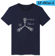 Volver a la camiseta del futuro hombres/mujeres clásico película Series algodón volver a la personalidad de la camiseta del futuro de los hombres novedad creativa